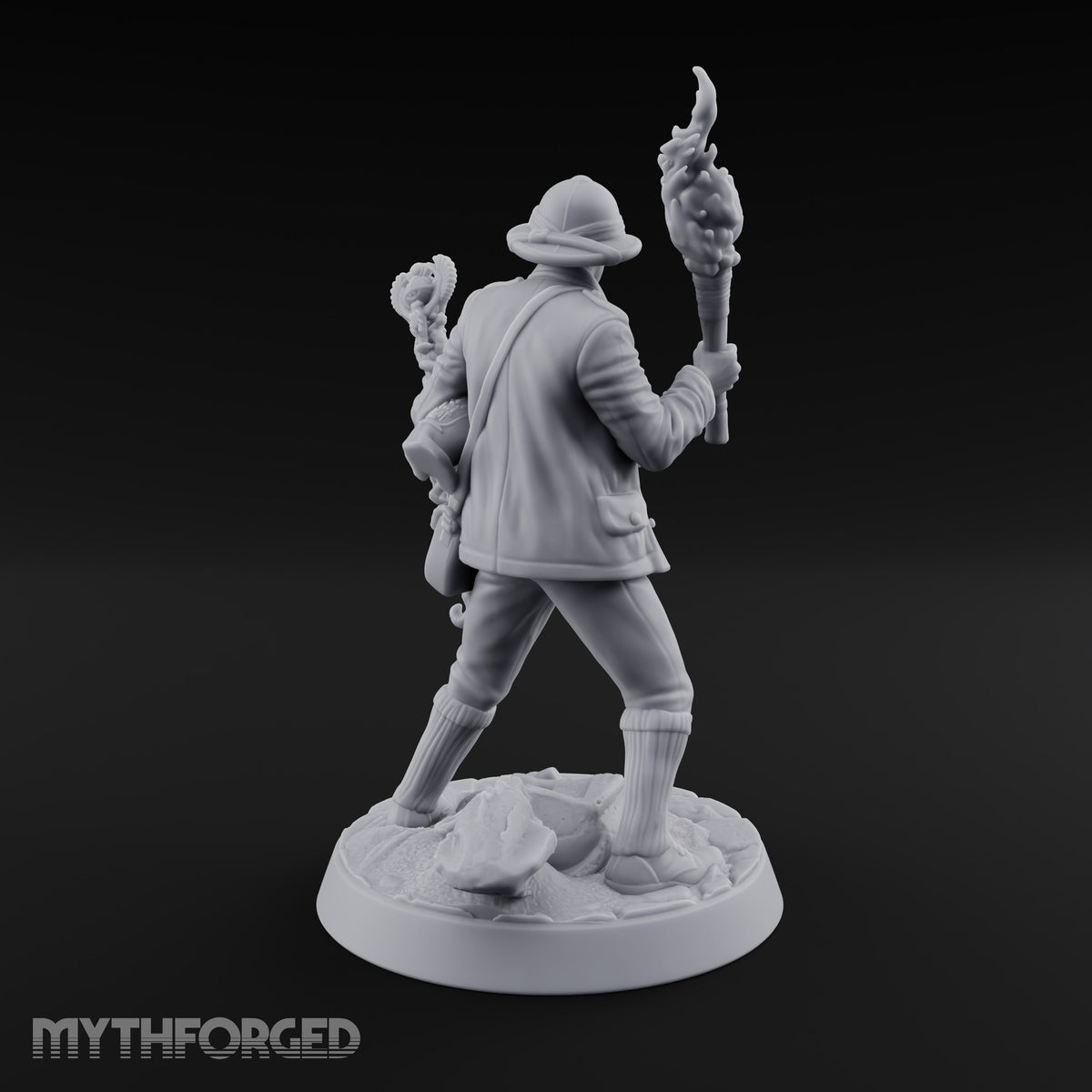 Torch Against Terror Human Occultist