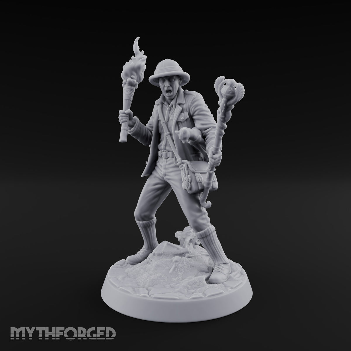 Torch Against Terror Human Occultist