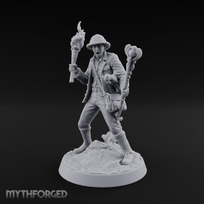 Torch Against Terror Human Occultist