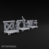 Tilt Yard Trimmings Wooden Jousting Tournament Terrain B
