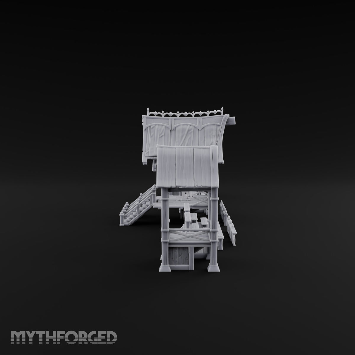 Tilt Yard Trimmings Wooden Jousting Tournament Terrain C