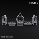 Tilt Yard Trimmings Wooden Jousting Tournament Terrain C