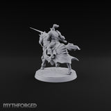 Lances Level, Nobody Yields Human Jousting Knight on Horse C