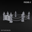 Tilt Yard Trimmings Wooden Jousting Tournament Terrain E