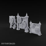 Tilt Yard Trimmings Wooden Jousting Tournament Terrain F