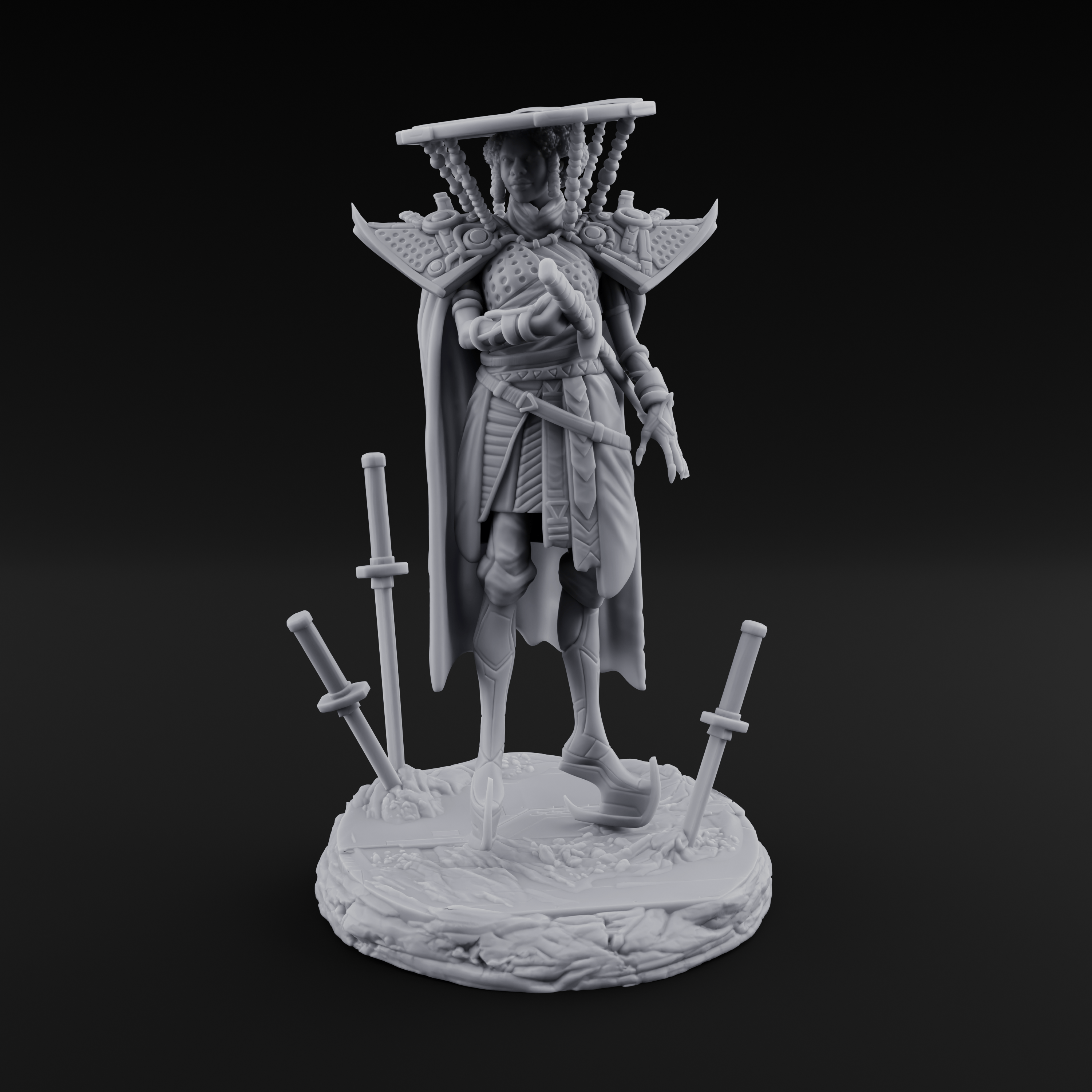 Swords Planted Human Sword Saint