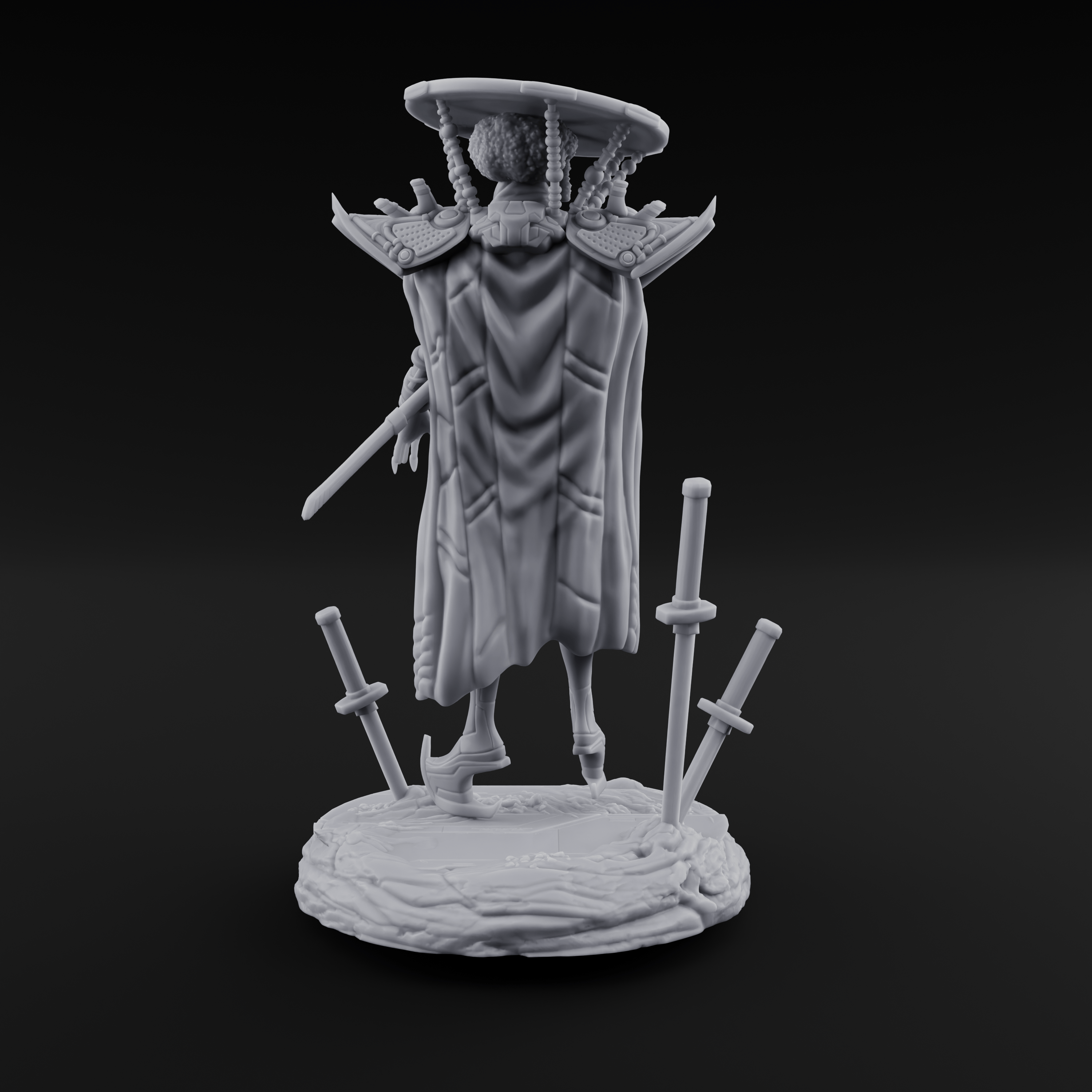 Swords Planted Human Sword Saint