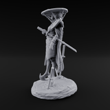 Swords Planted Human Sword Saint Miniature for Dungeons and Dragons, Pathfinder or other TTRPGs