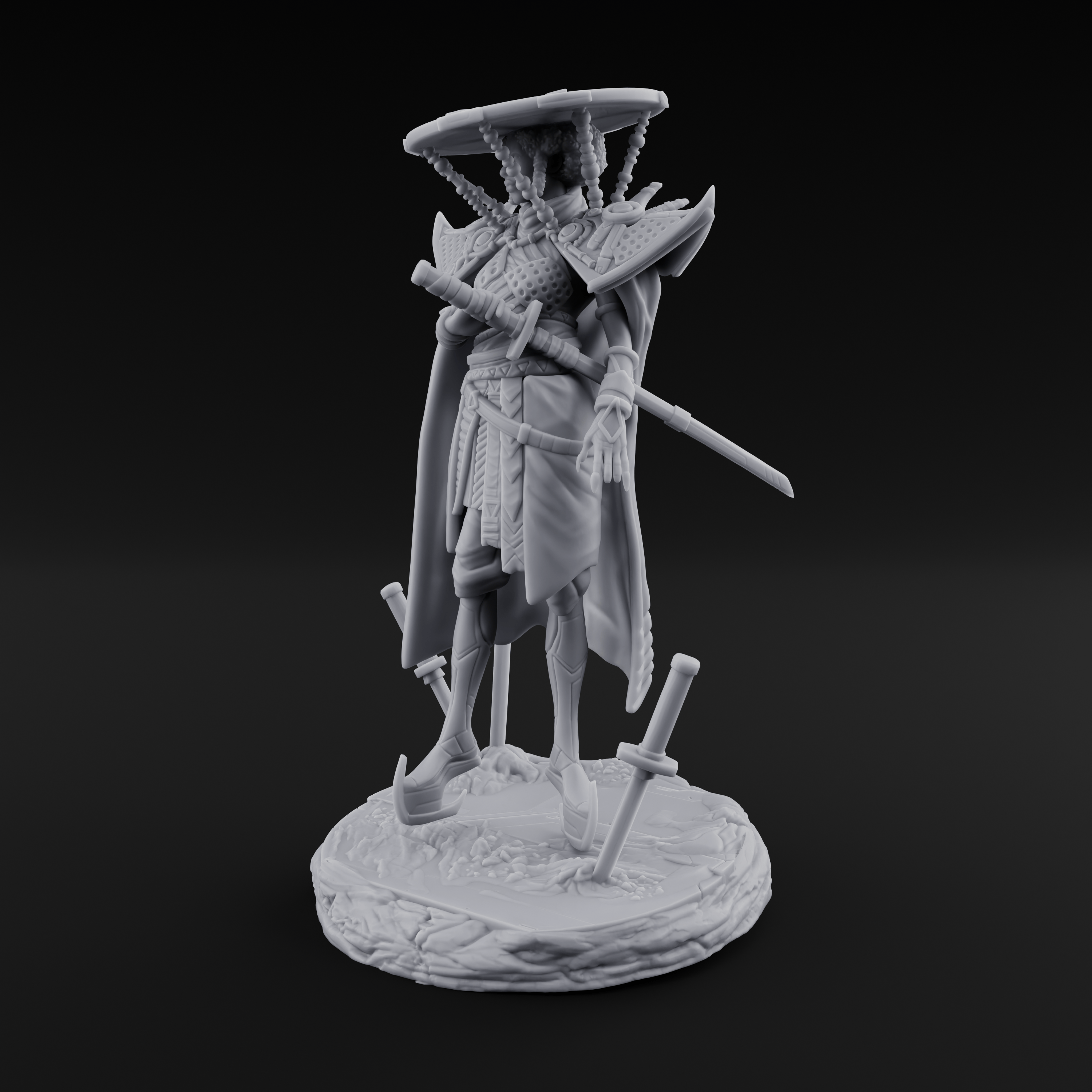 Swords Planted Human Sword Saint