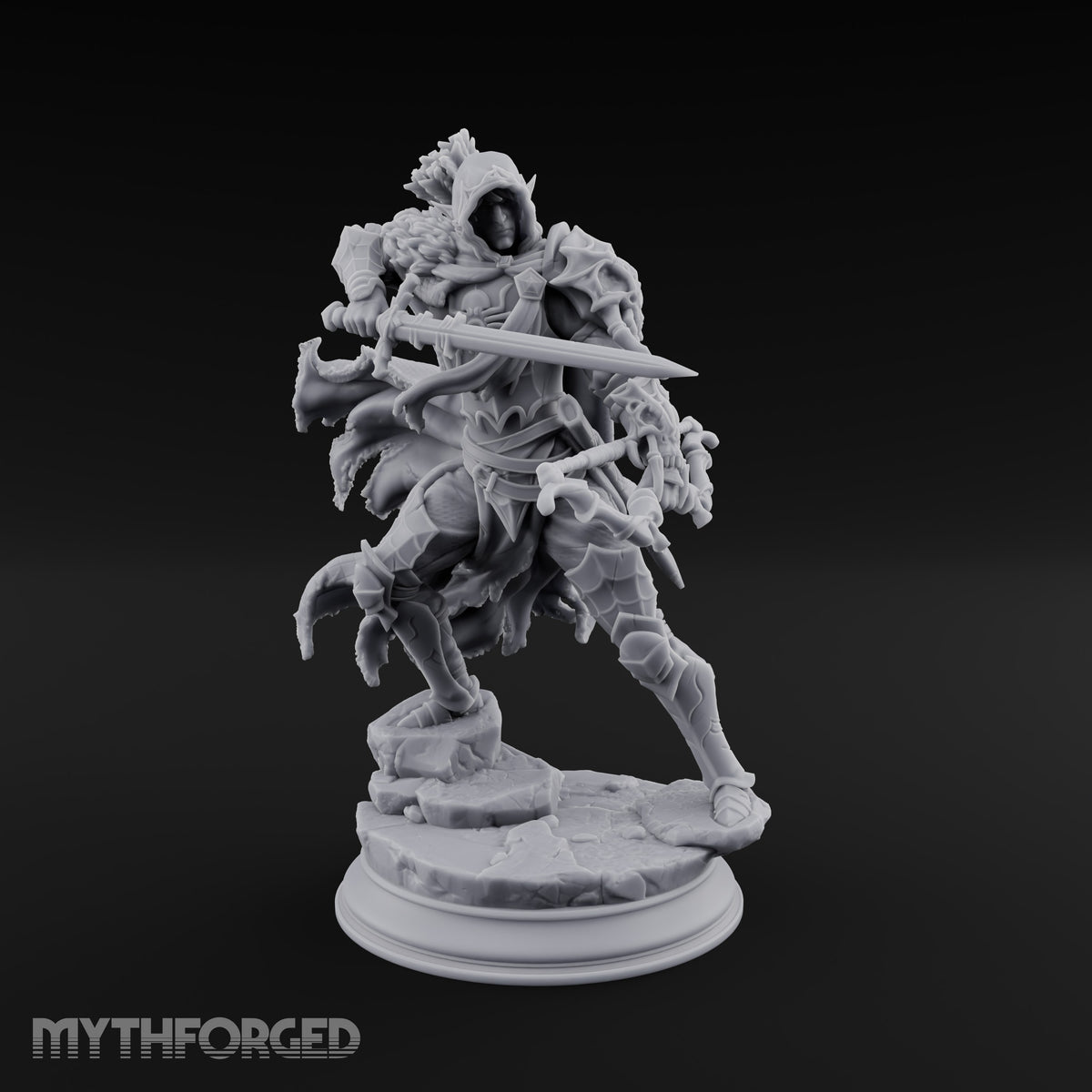 No Footstep Goes Uncounted Drow Scout