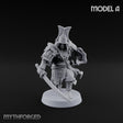 Katana Swinging Samurai Warrior A Miniature for Dungeons and Dragons, Pathfinder or other TTRPGs