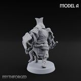 Katana Swinging Samurai Warrior A Miniature for Dungeons and Dragons, Pathfinder or other TTRPGs
