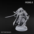 Katana Swinging Samurai Warrior E Miniature for Dungeons and Dragons, Pathfinder or other TTRPGs