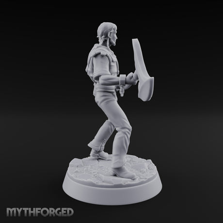 Ask Again, More Carefully Human Axeman