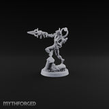 Ankh Raised, Bones Rattled Skeleton Ankh Warrior A