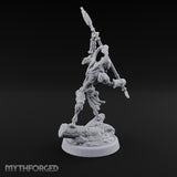 Ankh Raised, Bones Rattled Skeleton Ankh Warrior B