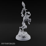 Ankh Raised, Bones Rattled Skeleton Ankh Warrior B