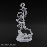 Ankh Raised, Bones Rattled Skeleton Ankh Warrior B