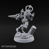 Ankh Raised, Bones Rattled Skeleton Ankh Warrior D — No FX