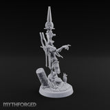 Ankh Raised, Bones Rattled Skeleton Ankh Warrior E
