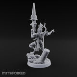Ankh Raised, Bones Rattled Skeleton Ankh Warrior E