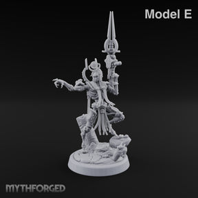 Ankh Raised, Bones Rattled Skeleton Ankh Warrior E