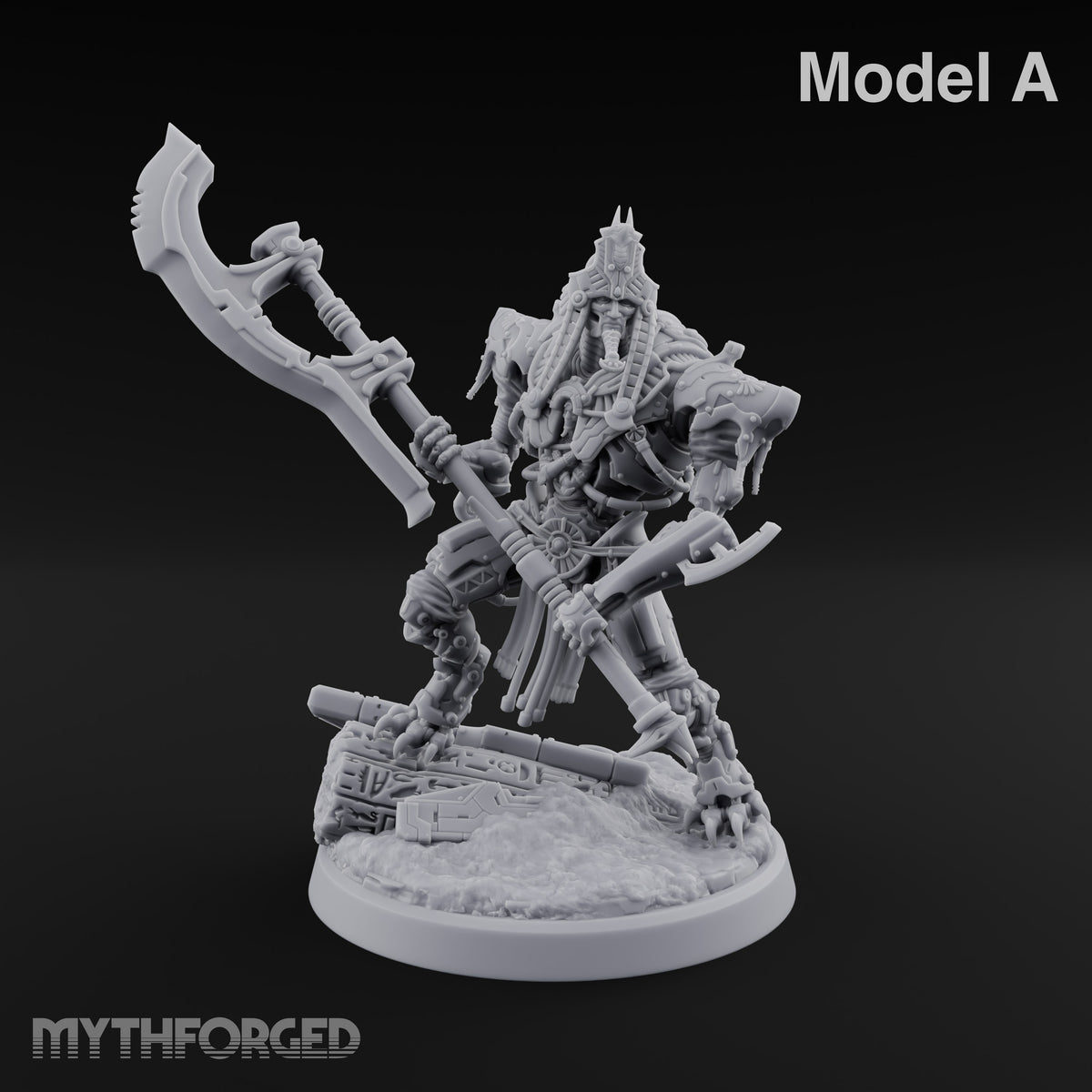 Pharaoh's Honour Guard Reports for Duty Mummy Cybernetic Warriors — A · No FX