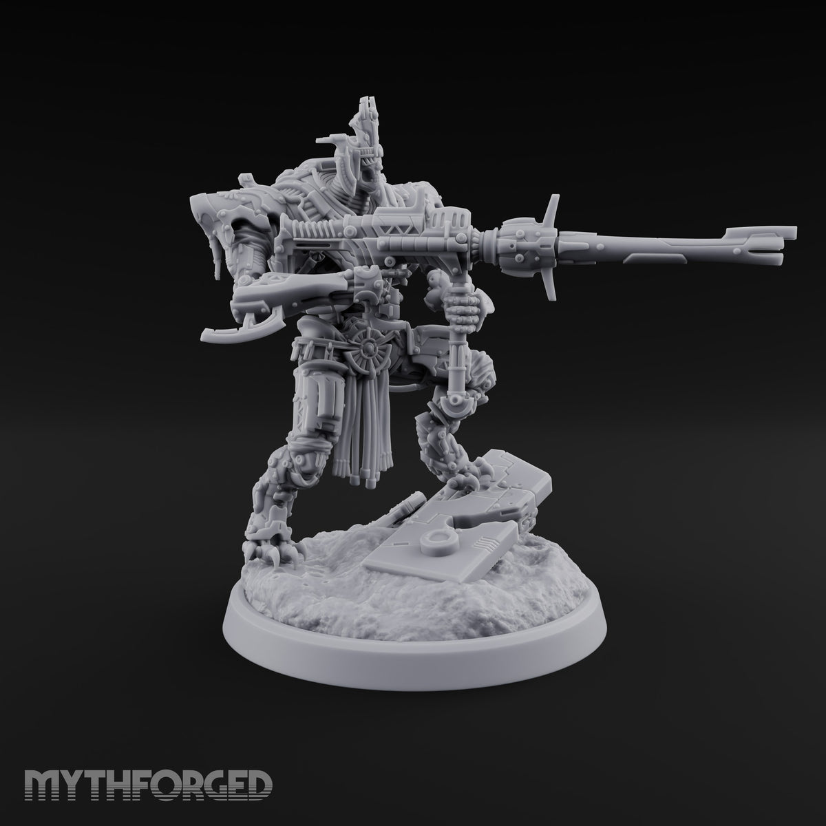 Pharaoh's Honour Guard Reports for Duty Mummy Cybernetic Warrior B — No FX
