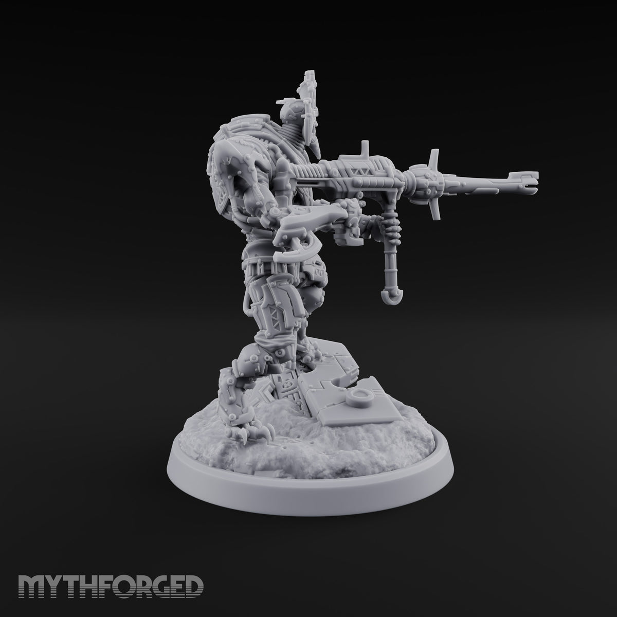 Pharaoh's Honour Guard Reports for Duty Mummy Cybernetic Warrior B — No FX