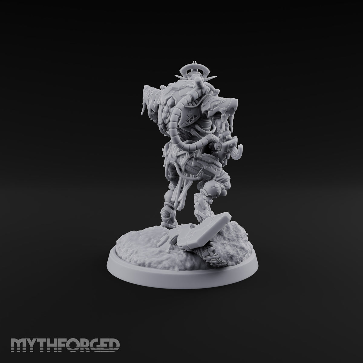 Pharaoh's Honour Guard Reports for Duty Mummy Cybernetic Warrior C — No FX