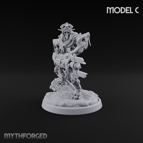 Pharaoh's Honour Guard Reports for Duty Mummy Cybernetic Warriors — C · No FX