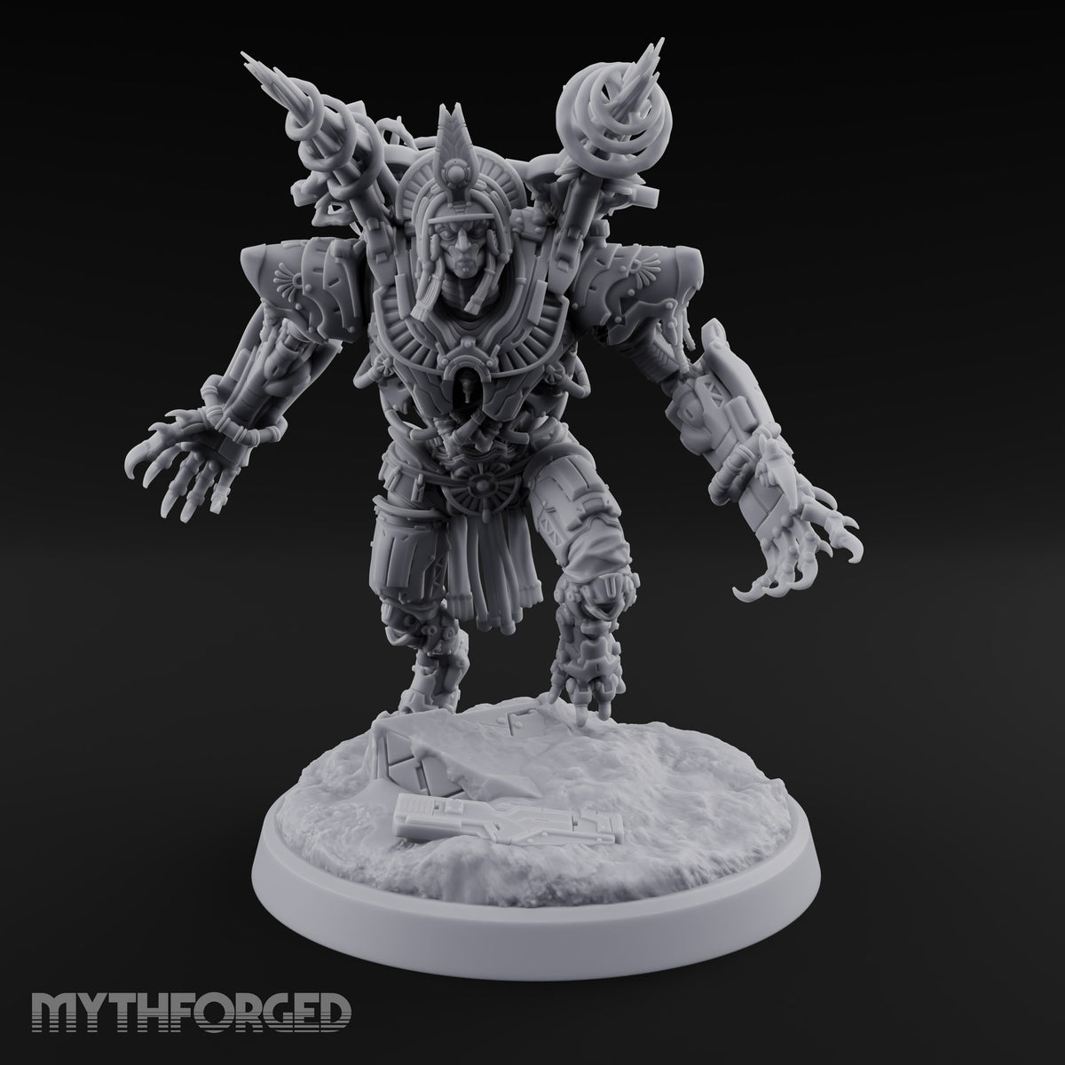 Pharaoh's Honour Guard Reports for Duty Mummy Cybernetic Warrior E — FX
