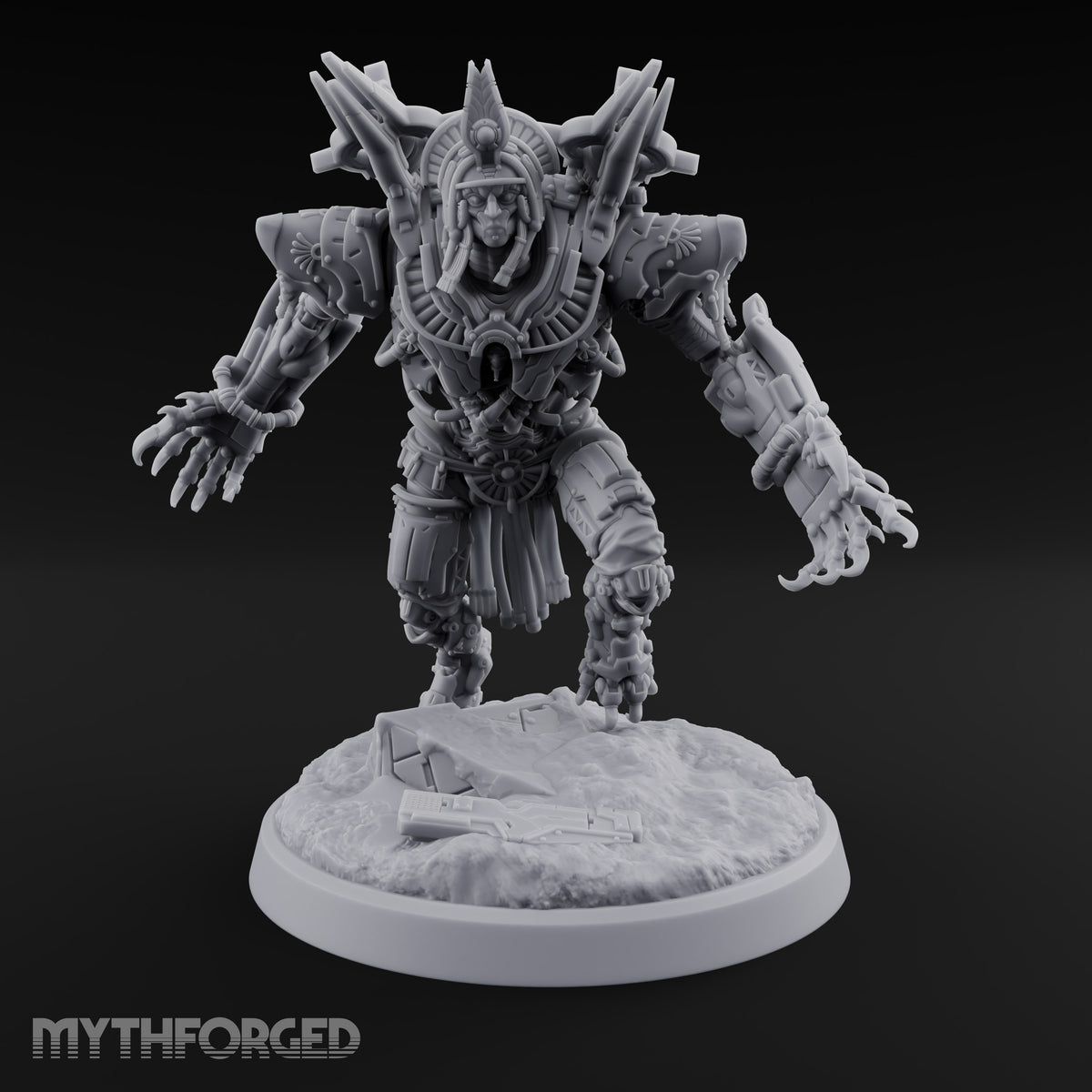 Pharaoh's Honour Guard Reports for Duty Mummy Cybernetic Warriors — E · No FX