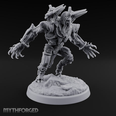 Pharaoh's Honour Guard Reports for Duty Mummy Cybernetic Warrior E — No FX