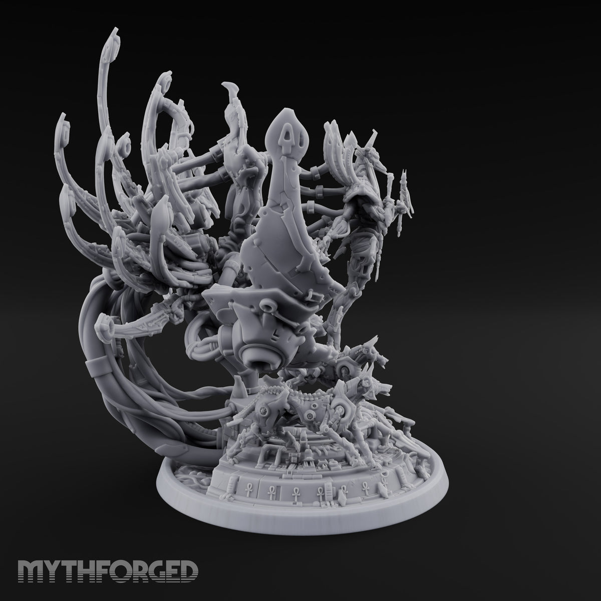 Plugged In for Eternity Mummy Lord Biomechanical Deity