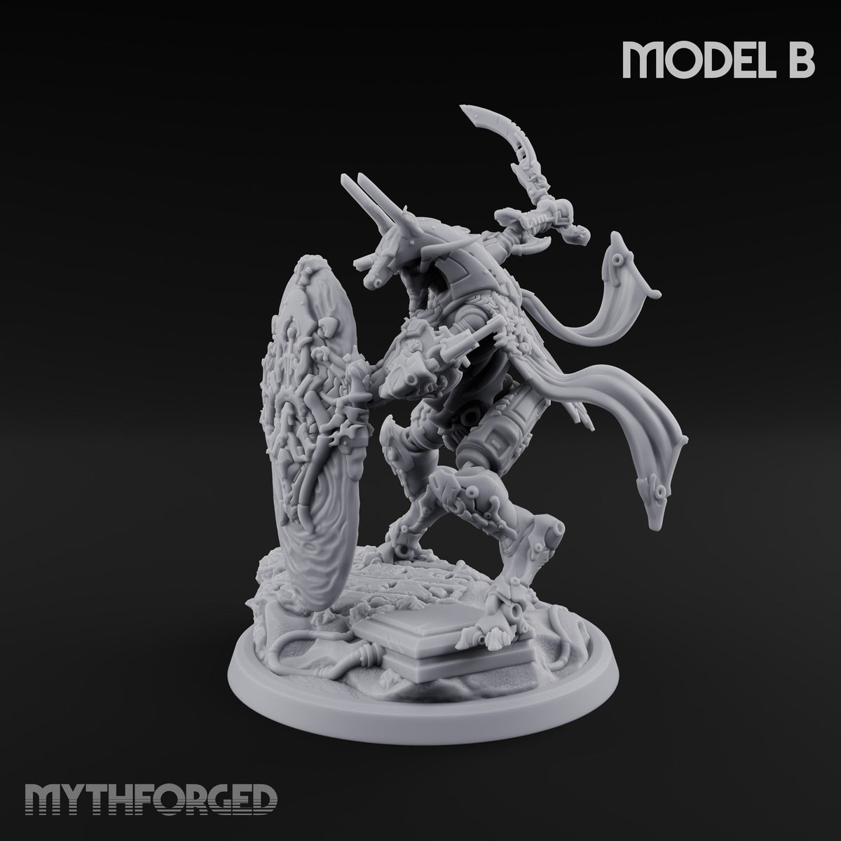 Dynasty Rebooted Mummy Cybernetic Warriors — B