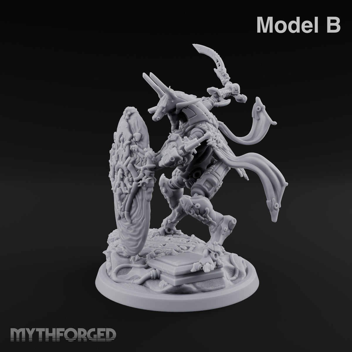 Dynasty Rebooted Mummy Cybernetic Warrior B
