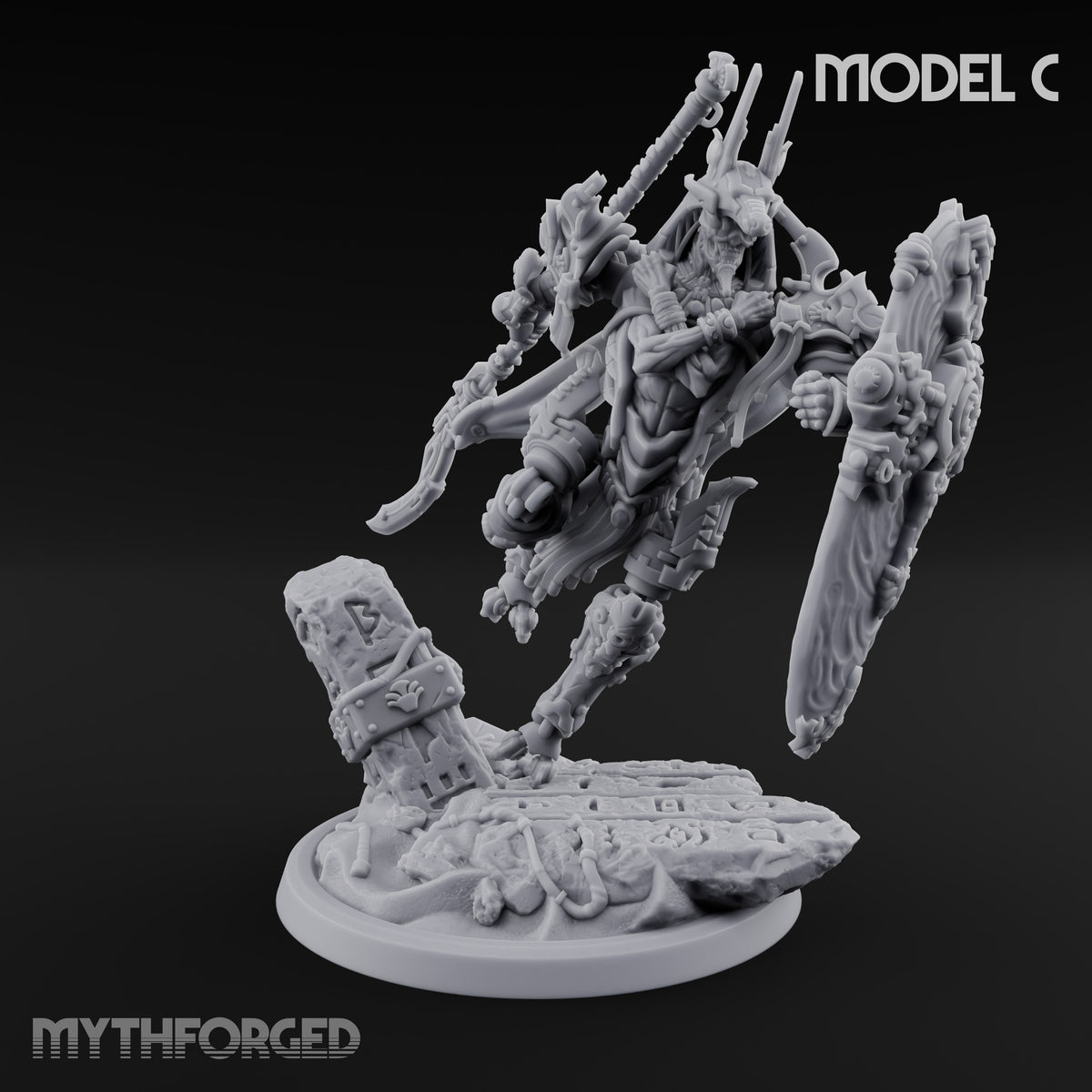 Dynasty Rebooted Mummy Cybernetic Warriors — C