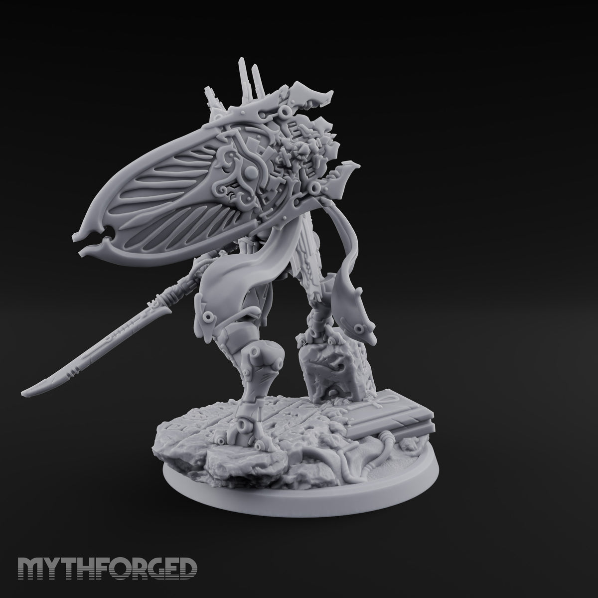 Dynasty Rebooted Mummy Cybernetic Warrior D