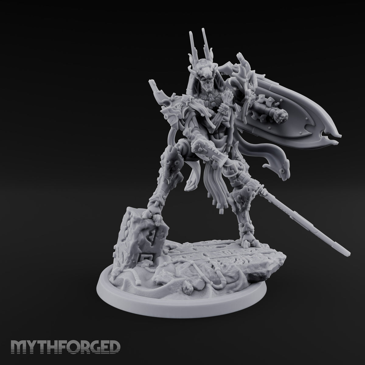 Dynasty Rebooted Mummy Cybernetic Warrior D