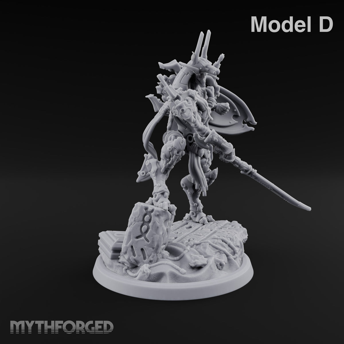 Dynasty Rebooted Mummy Cybernetic Warrior D