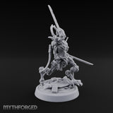 Crescent Crown, Wires Exposed Mummy Cybernetic Blade Warrior A