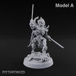 Crescent Crown, Wires Exposed Mummy Cybernetic Blade Warrior A