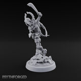 Crescent Crown, Wires Exposed Mummy Cybernetic Blade Warrior B