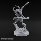 Crescent Crown, Wires Exposed Mummy Cybernetic Blade Warrior B