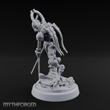 Crescent Crown, Wires Exposed Mummy Cybernetic Blade Warrior C