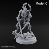 Crescent Crown, Wires Exposed Mummy Cybernetic Blade Warriors — C