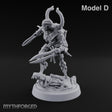 Crescent Crown, Wires Exposed Mummy Cybernetic Blade Warrior D