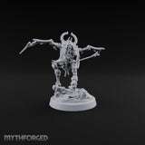 Crescent Crown, Wires Exposed Mummy Cybernetic Blade Warrior E