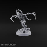 Crescent Crown, Wires Exposed Mummy Cybernetic Blade Warrior E